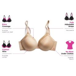 Maidenform Comfort Devotion Extra Coverage Shaping Underwire Bra 9436 -Adrianna Papell Sales Shop 11679880 fpx