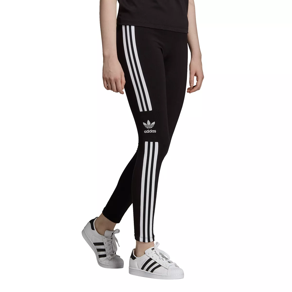 ADIDAS Women's Adicolor Trefoil Full Length Leggings 10 ADIDAS Women's Adicolor Trefoil Full Length Leggings - Image 8