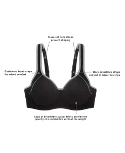 Wacoal Men's Contrast Trim Contour Sport Bra 853302 10 Wacoal Men's Contrast Trim Contour Sport Bra 853302 -Adrianna Papell Sales Shop 12073318 fpx