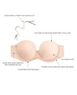 Wacoal Red Carpet Full Figure Underwire Strapless Bra 854119, Up To I Cup 21 Wacoal Red Carpet Full Figure Underwire Strapless Bra 854119, Up To I Cup -Adrianna Papell Sales Shop 12073328 fpx