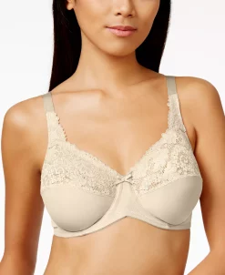 Lilyette Minimizer Comfort Lace Underwire Bra 428 -Adrianna Papell Sales Shop 12259890 fpx