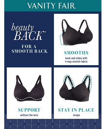ull Figure Beauty Back Smoother Wireless Bra 71380 Vanity Fair® Ull Figure Beauty Back Smoother Wireless Bra 71380 -Adrianna Papell Sales Shop