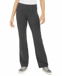ID Ideology Women's Essentials Flex Stretch Bootcut Yoga Full Length Pants, Created For Macy's