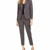 Anne Klein Single-Button Blazer & Ankle Pants -Adrianna Papell Sales Shop 15184814 fpx