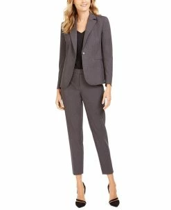 Anne Klein Single-Button Blazer & Ankle Pants