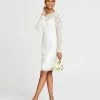 Adrianna Papell Beaded Illusion Sheath Dress -Adrianna Papell Sales Shop 15688103 fpx