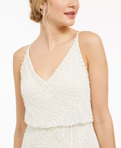 Adrianna Papell Embellished Blouson Gown -Adrianna Papell Sales Shop 16634794 fpx