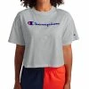 Champion Women's Logo Cropped T-Shirt -Adrianna Papell Sales Shop 16635731 fpx