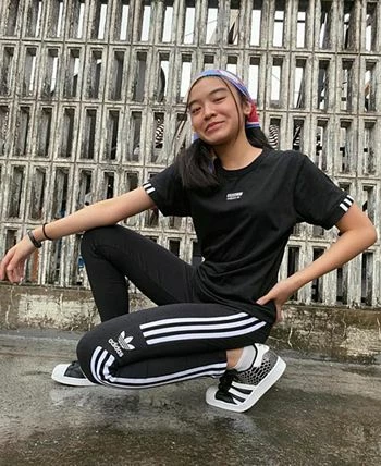 ADIDAS Women's Adicolor Trefoil Full Length Leggings 4 ADIDAS Women's Adicolor Trefoil Full Length Leggings - Image 2