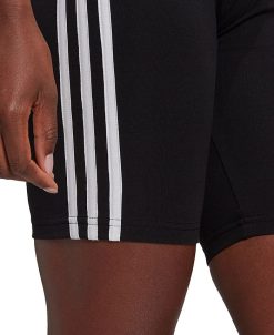 ADIDAS Women's 3-Stripe Bike Shorts -Adrianna Papell Sales Shop 18231921 fpx