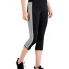 ID Ideology Women's Essentials Colorblocked Cropped Leggings, Created For Macy's -Adrianna Papell Sales Shop 18434537 fpx