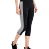 ID Ideology Women's Essentials Colorblocked Cropped Leggings, Created For Macy's -Adrianna Papell Sales Shop 18434537 fpx