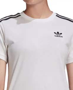ADIDAS Women's Cotton 3 Stripes T-Shirt, XS-4X -Adrianna Papell Sales Shop 18514619 fpx