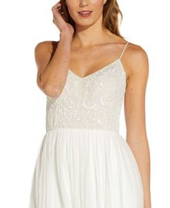 Adrianna Papell Beaded-Top Gown -Adrianna Papell Sales Shop 18551834 fpx