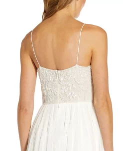 Adrianna Papell Beaded-Top Gown -Adrianna Papell Sales Shop 18551839 fpx