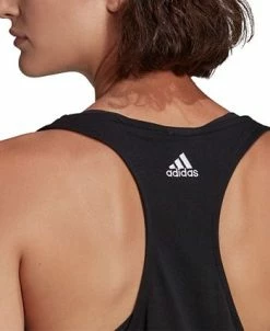 ADIDAS Women's Cotton Essentials Loose Logo Tank Top -Adrianna Papell Sales Shop 18970238 fpx