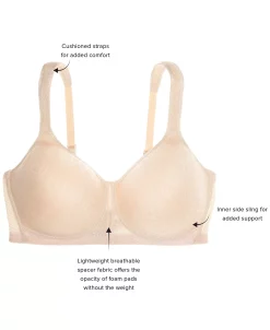 Wacoal Awareness Wireless Bra 85276 -Adrianna Papell Sales Shop 19234096 fpx