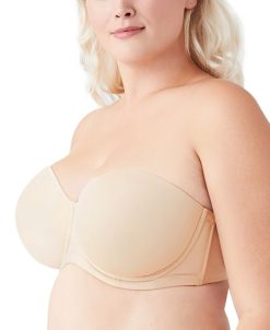 Wacoal Red Carpet Full Figure Underwire Strapless Bra 854119, Up To I Cup -Adrianna Papell Sales Shop 19234118 fpx