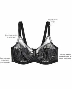 Wacoal Retro Chic Full-Figure Underwire Bra 855186, Up To I Cup 17 Wacoal Retro Chic Full-Figure Underwire Bra 855186, Up To I Cup -Adrianna Papell Sales Shop 19234120 fpx