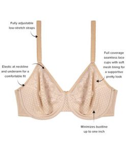 Wacoal Visual Effects Minimizer Bra 857210, Up To I Cup -Adrianna Papell Sales Shop 19234124 fpx