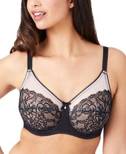 Wacoal Retro Chic Full-Figure Underwire Bra 855186, Up To I Cup -Adrianna Papell Sales Shop 19389678 fpx