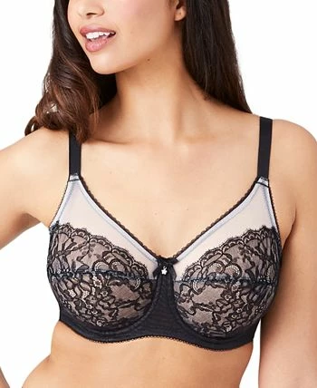 Wacoal Retro Chic Full-Figure Underwire Bra 855186, Up To I Cup 7 Wacoal Retro Chic Full-Figure Underwire Bra 855186, Up To I Cup - Image 5