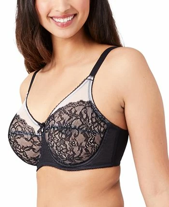 Wacoal Retro Chic Full-Figure Underwire Bra 855186, Up To I Cup 8 Wacoal Retro Chic Full-Figure Underwire Bra 855186, Up To I Cup - Image 6
