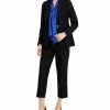 Bar III Women's Single-Button Blazer, Tie Neck Blouse & Tie Front Capri Pant, Created For Macy's -Adrianna Papell Sales Shop 19460854 fpx