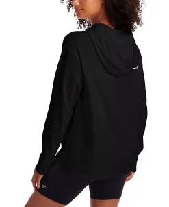 Champion Women's Cotton Logo Hoodie 7 Champion Women's Cotton Logo Hoodie -Adrianna Papell Sales Shop 19544702 fpx