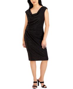 Connected Wlneck Cocktail Dress