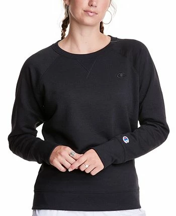 Champion Women's Powerblend Boyfriend Crewneck Top 4 Champion Women's Powerblend Boyfriend Crewneck Top - Image 2