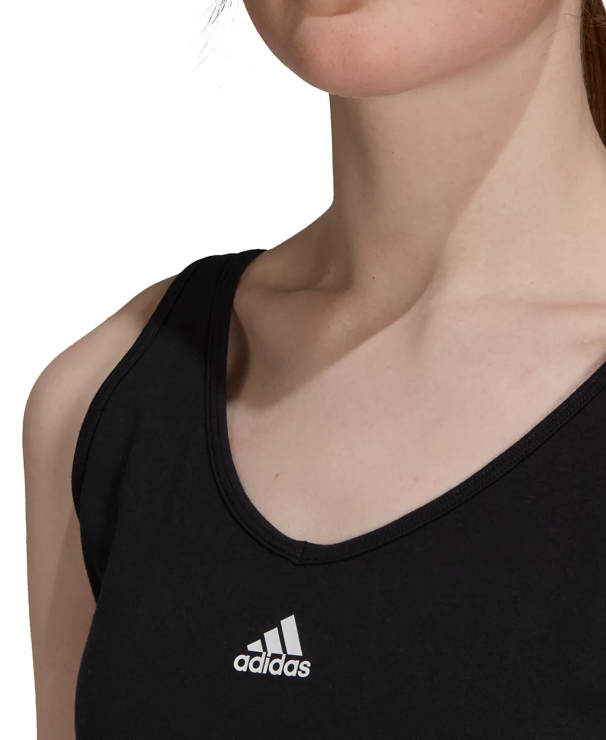 Women's Essentials 3-Stripes Crop Top ADIDAS Women's Essentials 3-Stripes Crop Top -Adrianna Papell Sales Shop