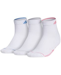 ADIDAS Women's Cushioned II 3-Pack Low-Cut Socks