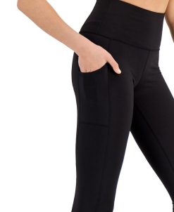 ID Ideology Petite Compression Pocket Full-Length Leggings, Created For Macy's -Adrianna Papell Sales Shop 20527105 fpx