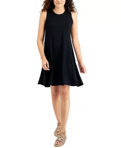 Style & Co Women's Sleeveless Knit Dress, Created For Macy's