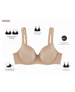 Bali Women's One Smooth U® Ultra Light Minimizer Underwire Bra DF3490 6 Bali Women's One Smooth U® Ultra Light Minimizer Underwire Bra DF3490 -Adrianna Papell Sales Shop 20655141 fpx
