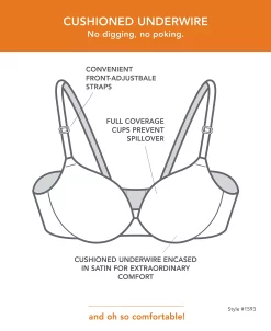Warner's ® This Is Not A Bra™ Cushioned Underwire Lightly Lined T-Shirt Bra 1593 18 Warner's ® This Is Not A Bra™ Cushioned Underwire Lightly Lined T-Shirt Bra 1593 -Adrianna Papell Sales Shop 20658233 fpx
