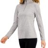 ID Ideology Women's Essentials Quarter-Zip Top, Created For Macy's -Adrianna Papell Sales Shop 20817058 fpx