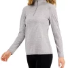 ID Ideology Women's Essentials Quarter-Zip Top, Created For Macy's 1 ID Ideology Women's Essentials Quarter-Zip Top, Created For Macy's -Adrianna Papell Sales Shop 20817058 fpx