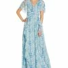 Adrianna Papell Floral-Print Chiffon Gown -Adrianna Papell Sales Shop 20910246 fpx