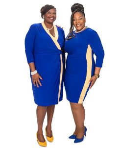 Kasper Colorblocked Faux-Wrap Sheath Dress 6 Kasper Colorblocked Faux-Wrap Sheath Dress -Adrianna Papell Sales Shop 20929325 fpx