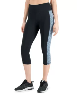 ID Ideology Active Petite Colorblocked Cropped Leggings, Created For Macy's