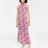 Bar III Women's Printed High-Neck Dress, Created For Macy's -Adrianna Papell Sales Shop 21125069 fpx