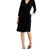Alfani Women's V-Neck Wrap Dress, Created For Macy's 2 Alfani Women's V-Neck Wrap Dress, Created For Macy's -Adrianna Papell Sales Shop 21216725 fpx