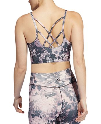 Women's Yoga Light-Support Long Line Sports Bra ADIDAS Women's Yoga Light-Support Long Line Sports Bra -Adrianna Papell Sales Shop