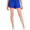 ID Ideology Women's Contrast-Trim Shorts, Created For Macy's -Adrianna Papell Sales Shop 21287636 fpx
