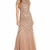 Adrianna Papell Embellished Godet-Inset Gown -Adrianna Papell Sales Shop 21287778 fpx