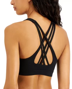 ID Ideology Low Impact Sports Bra, Created For Macy's -Adrianna Papell Sales Shop 21311740 fpx