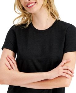 ID Ideology Women's Essentials T-Shirt, Created For Macy's -Adrianna Papell Sales Shop 21350428 fpx