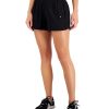ID Ideology Women's Solid Woven Run Shorts, Created For Macy's -Adrianna Papell Sales Shop 21359239 fpx